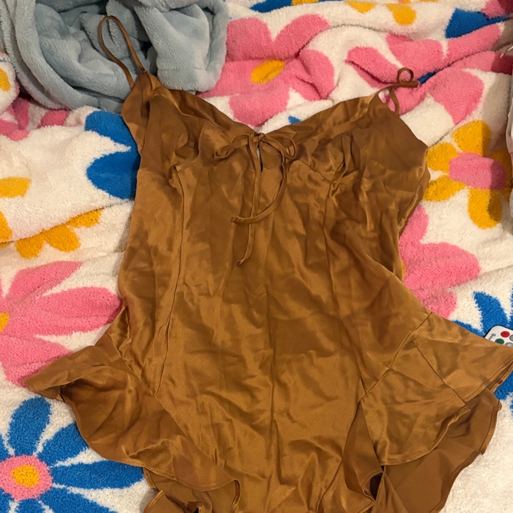 NWT Skims Bronze Large Women's Bodysuit - Picture 6 of 7